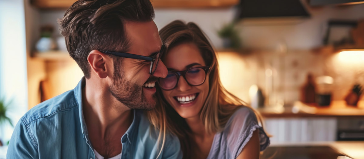 A couple enjoying time together