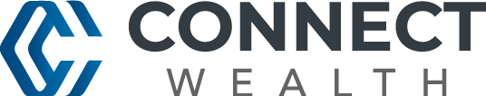 Connect wealth coloured logo